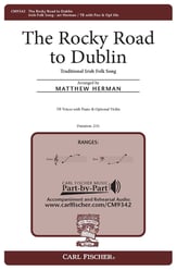 The Rocky Road to Dublin TB choral sheet music cover